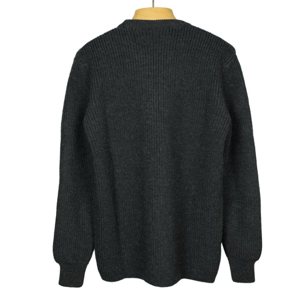GRP | Exclusive 100% Merino Wool Italian Made Charcoal Sweater